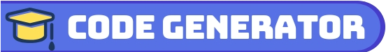 Logo superior llamado CodeGenerator